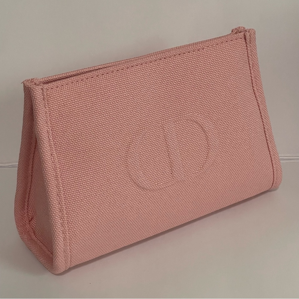 NIB Authentic CHRISTIAN DIOR Travel Cosmetic Trousse Pouch